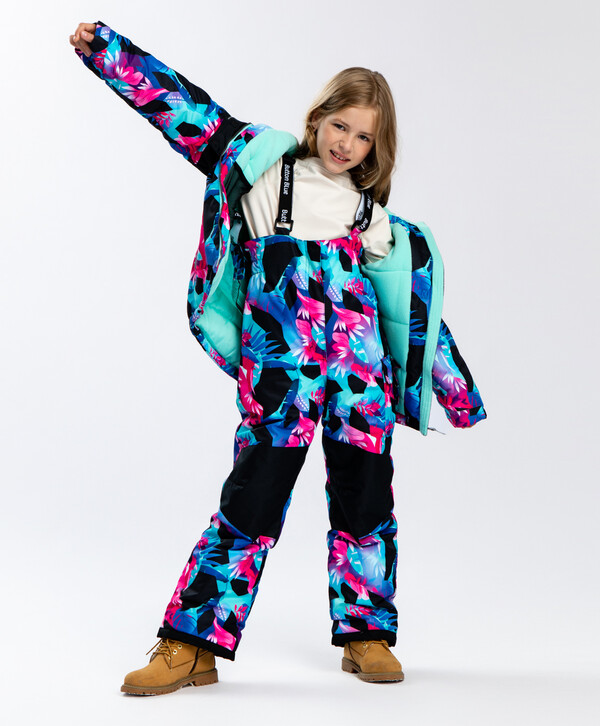 2596 р.  3245 р.  Брюки утепленные с принтом Button Blue