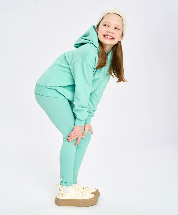 576 р.  719 р.  Лосины для девочки зеленые Button Blue