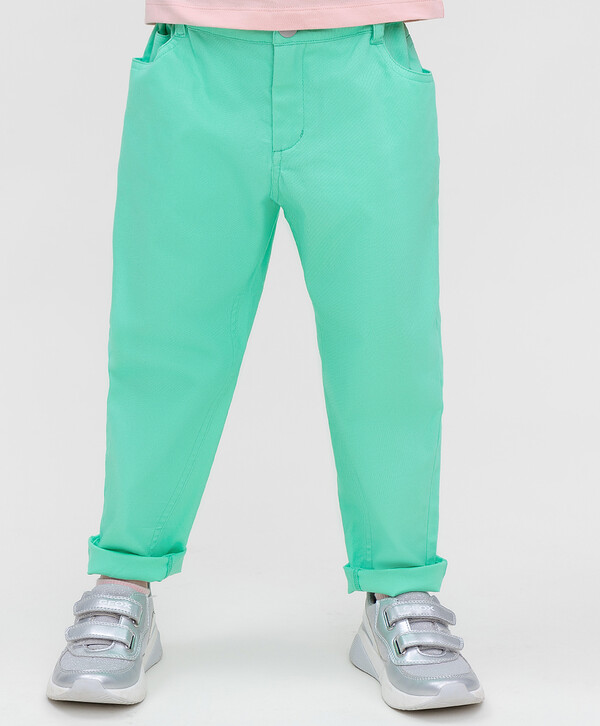 878 р.  1350 р.  Брюки мятные Button Blue