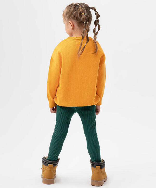 423 р.  650 р.  Леггинсы однотонные зеленые Button Blue