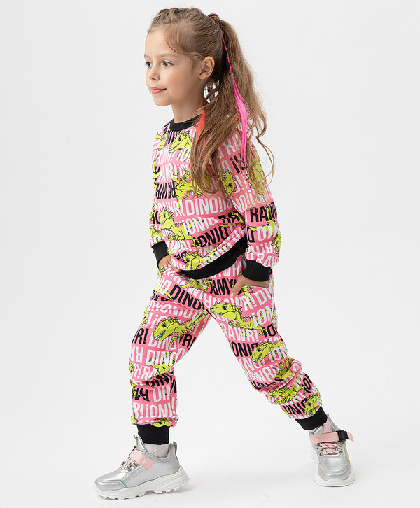 943 р.  1450 р.  Брюки джоггеры из флиса с эластичными манжетами розовые Button Blue