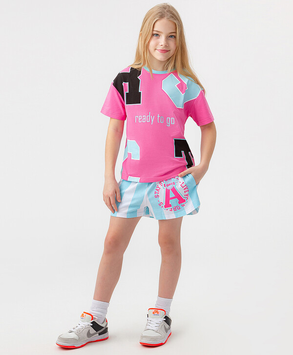 840 р.  1050 р.  Шорты в полоску Button Blue