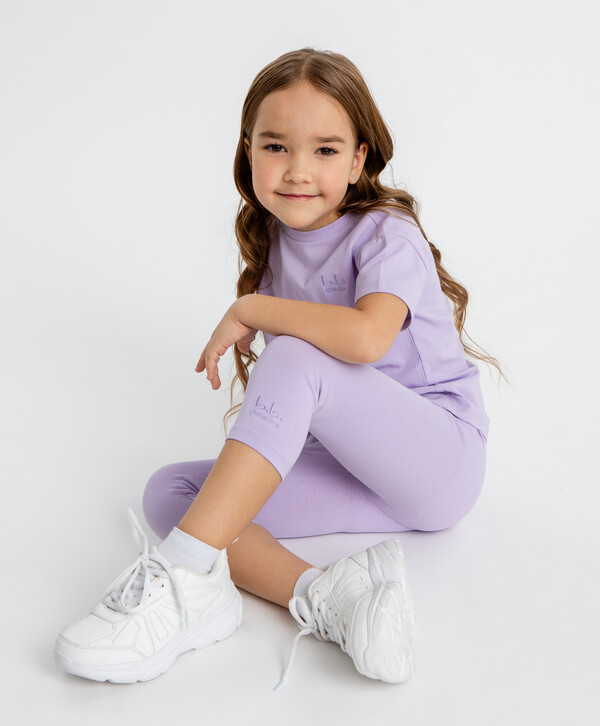 528 р.  659 р.  Велосипедки сиреневые для девочки Button Blue