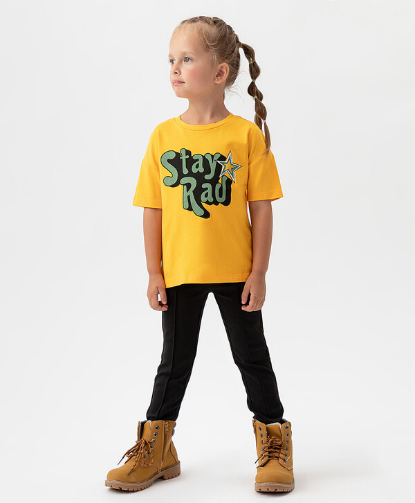 572 р.  880 р.  Леггинсы однотонные черные Button Blue