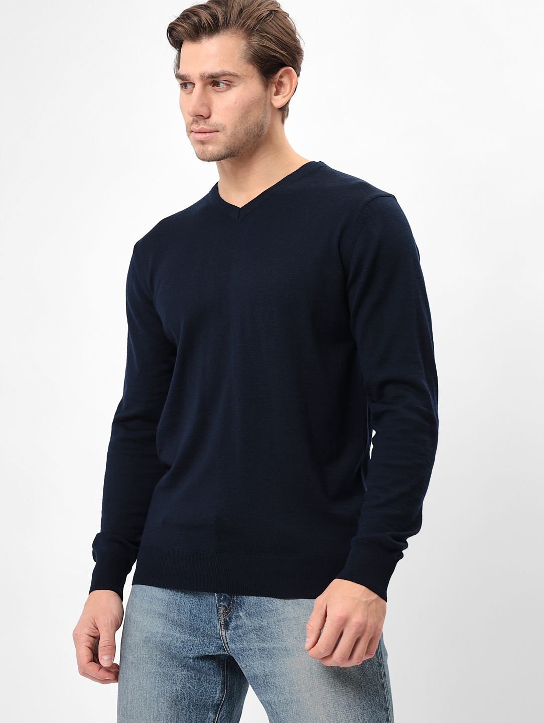 Джемпер мужской GREG G124-AN231909А (т. синий)