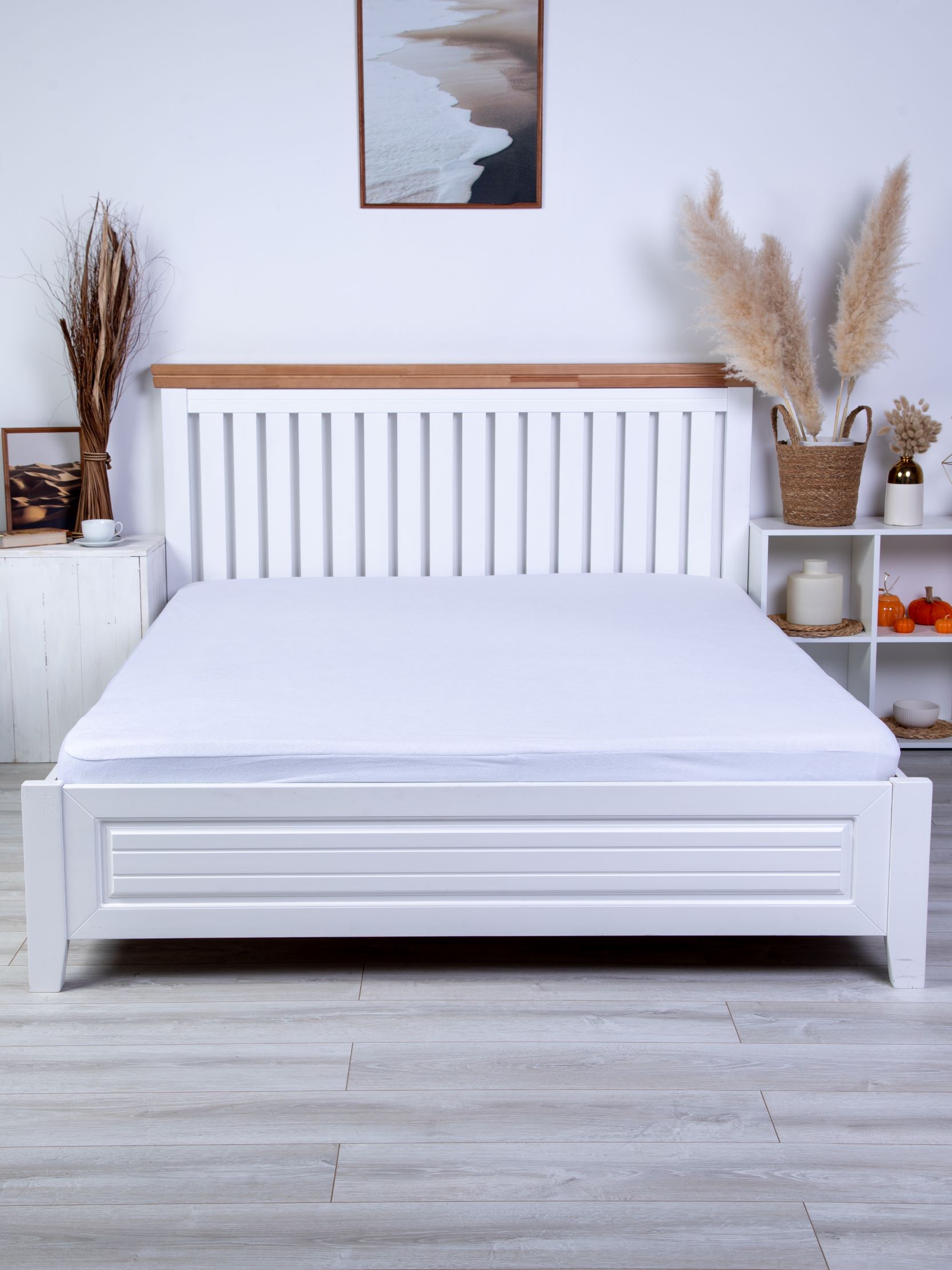 Чехол водонепроницаемый с бортом на матрац 140х200х30