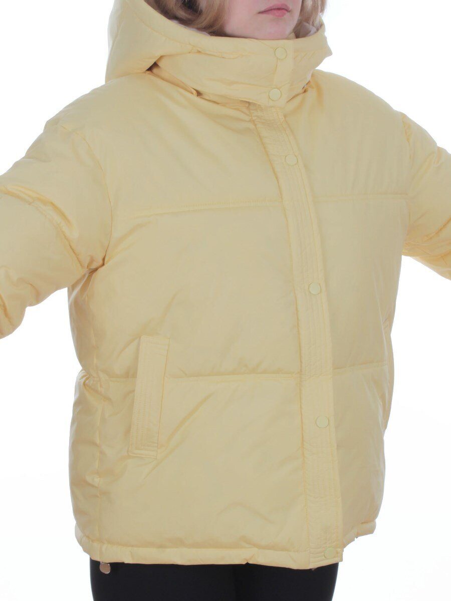 S24-292 YELLOW Куртка зимняя женская (150 гр. холлофайбер)