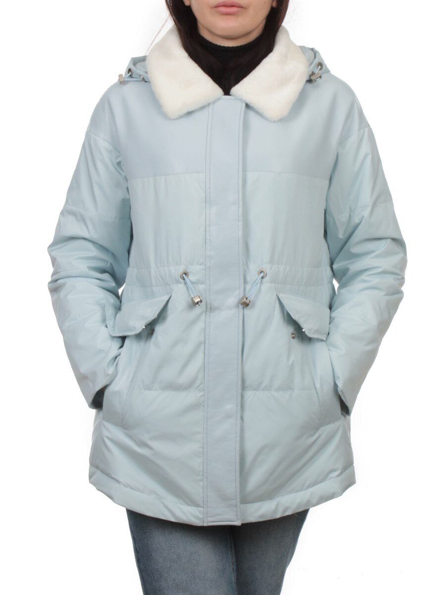 M24-212 BLUE Куртка демисезонная женская (100 гр. холлофайбер)