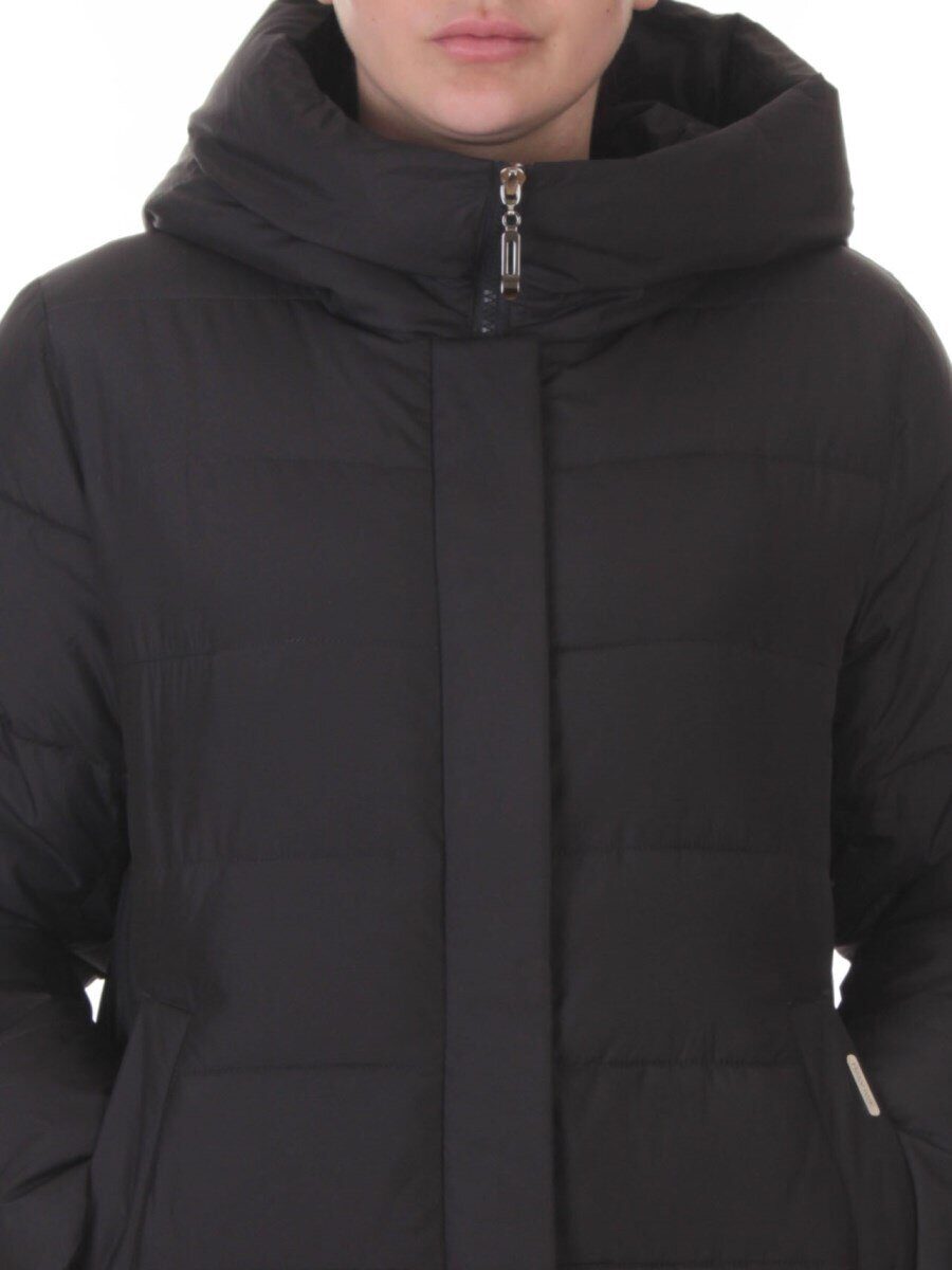 2037 DK. GRAY Пальто зимнее женское (200 гр. холлофайбер)