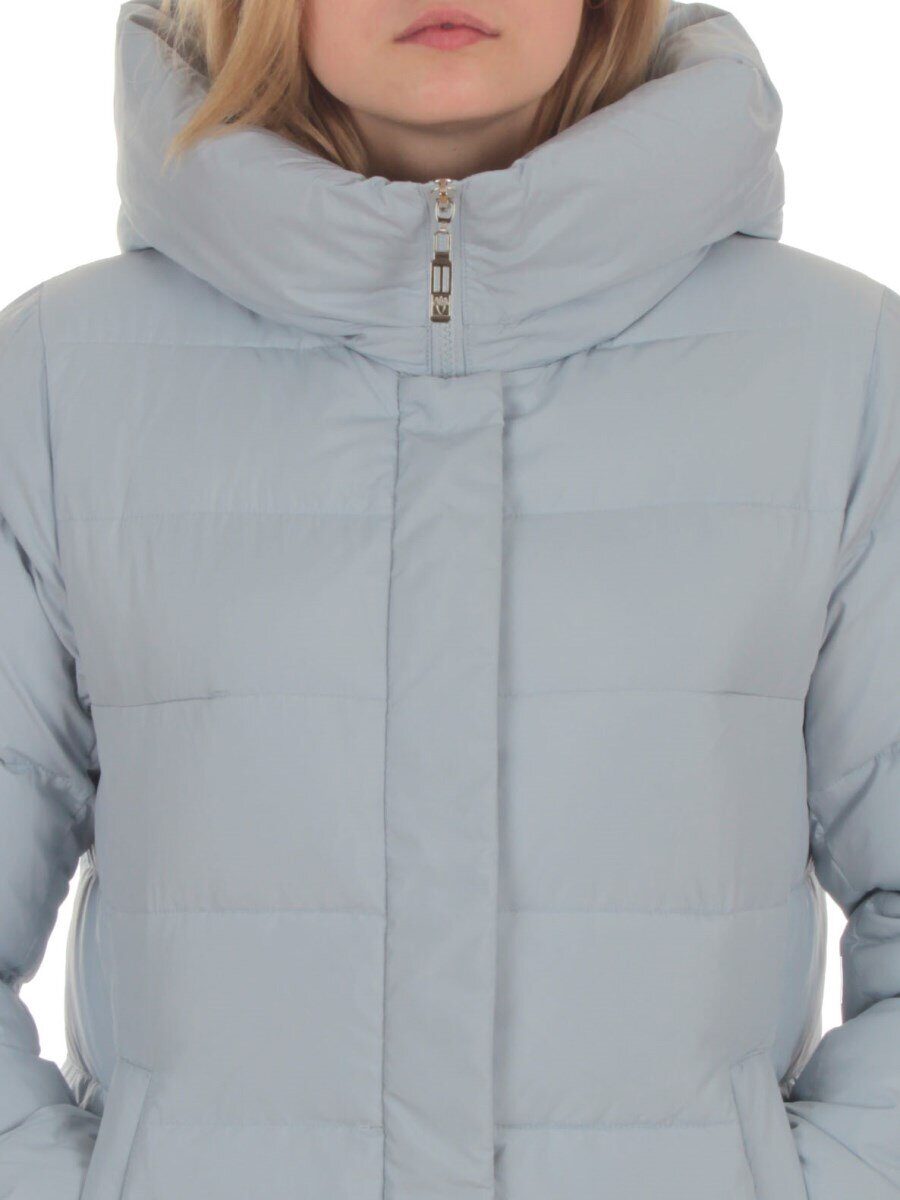 2037 LT. BLUE Пальто зимнее женское (200 гр. холлофайбер)