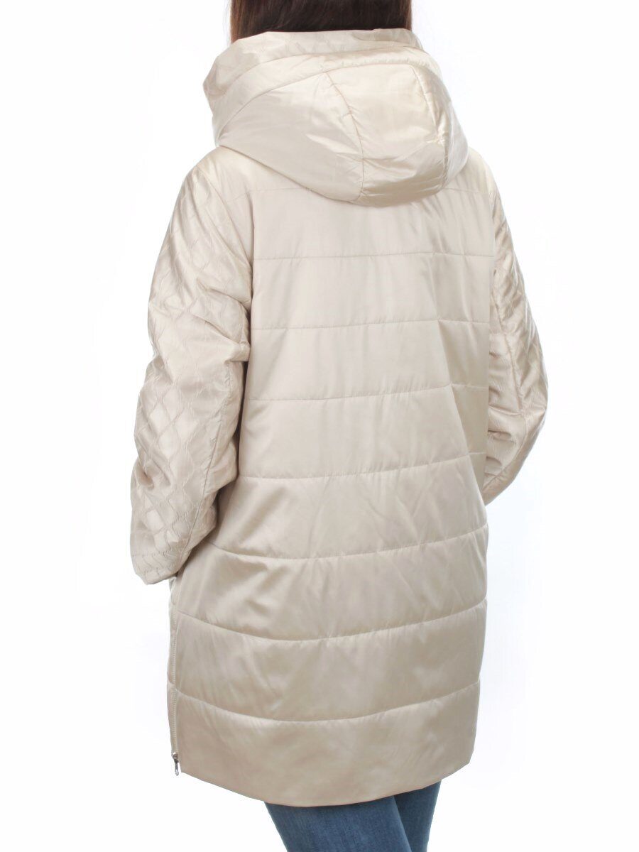 BM-81 LT. BEIGE Куртка демисезонная женская (100 гр. синтепон)