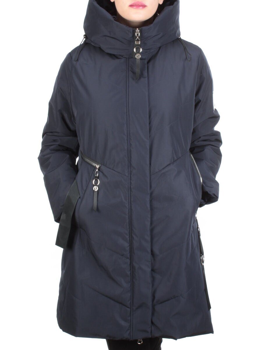 Z619-1 DARK BLUE Куртка демисезонная женская (100 гр. синтепон)