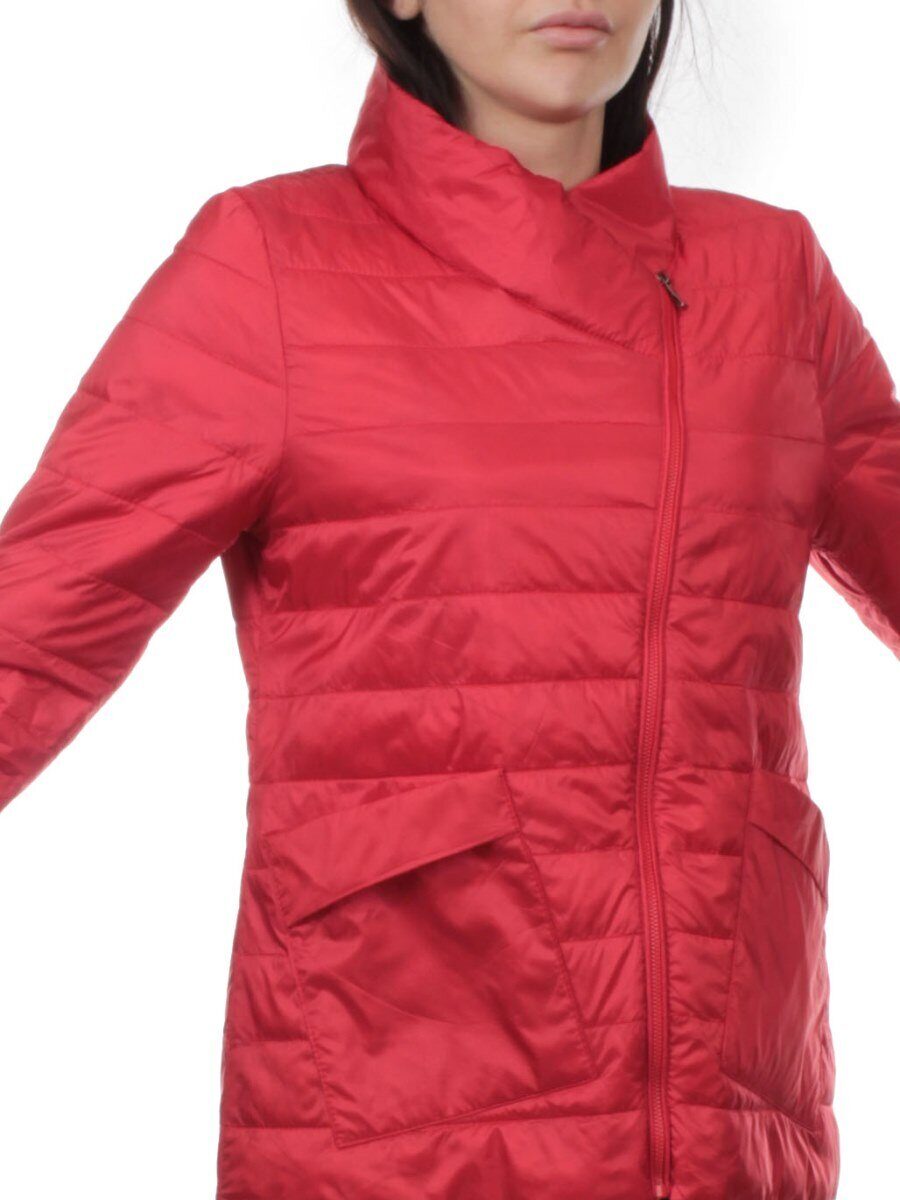 K-634 RED Куртка демисезонная стеганая женская (70 гр. холлофайбер)