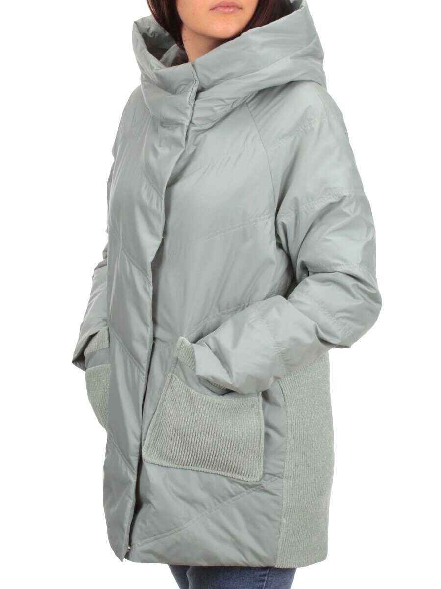 2348 OLIVE Куртка демисезонная женская (тинсулейт)
