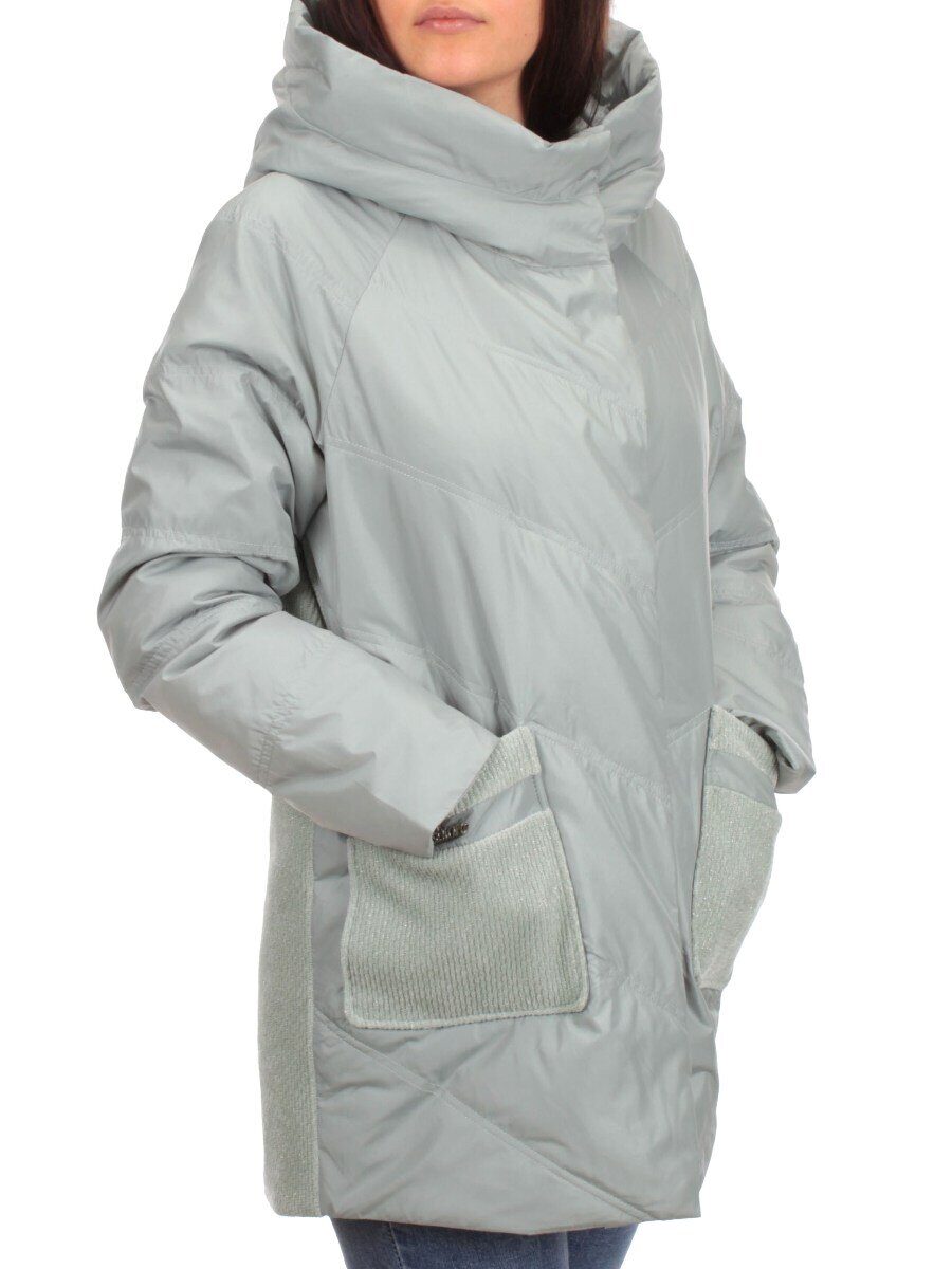 2348 OLIVE Куртка демисезонная женская (тинсулейт)