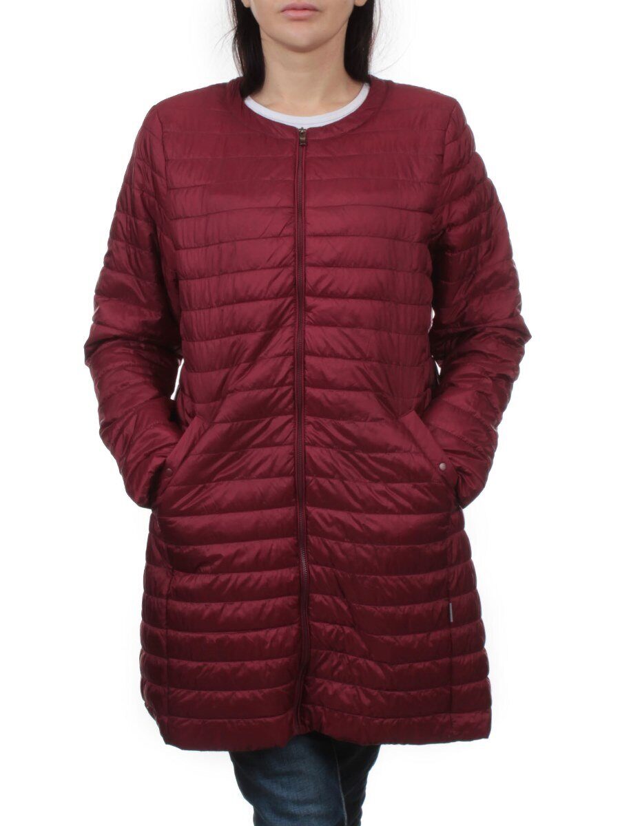 K-528 VINOUS Куртка демисезонная стеганая женская (70 гр. холлофайбер)