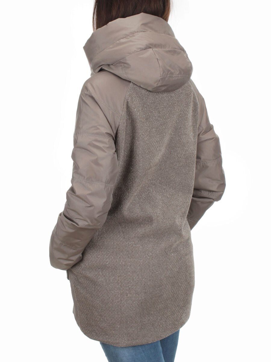 2348 DK. GRAY Куртка демисезонная женская (тинсулейт)