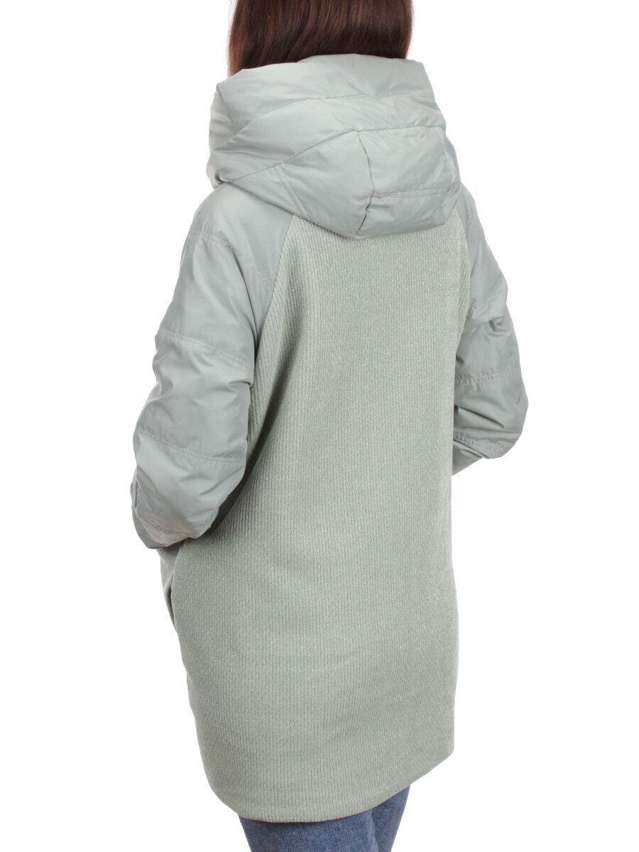 2348 OLIVE Куртка демисезонная женская (тинсулейт)