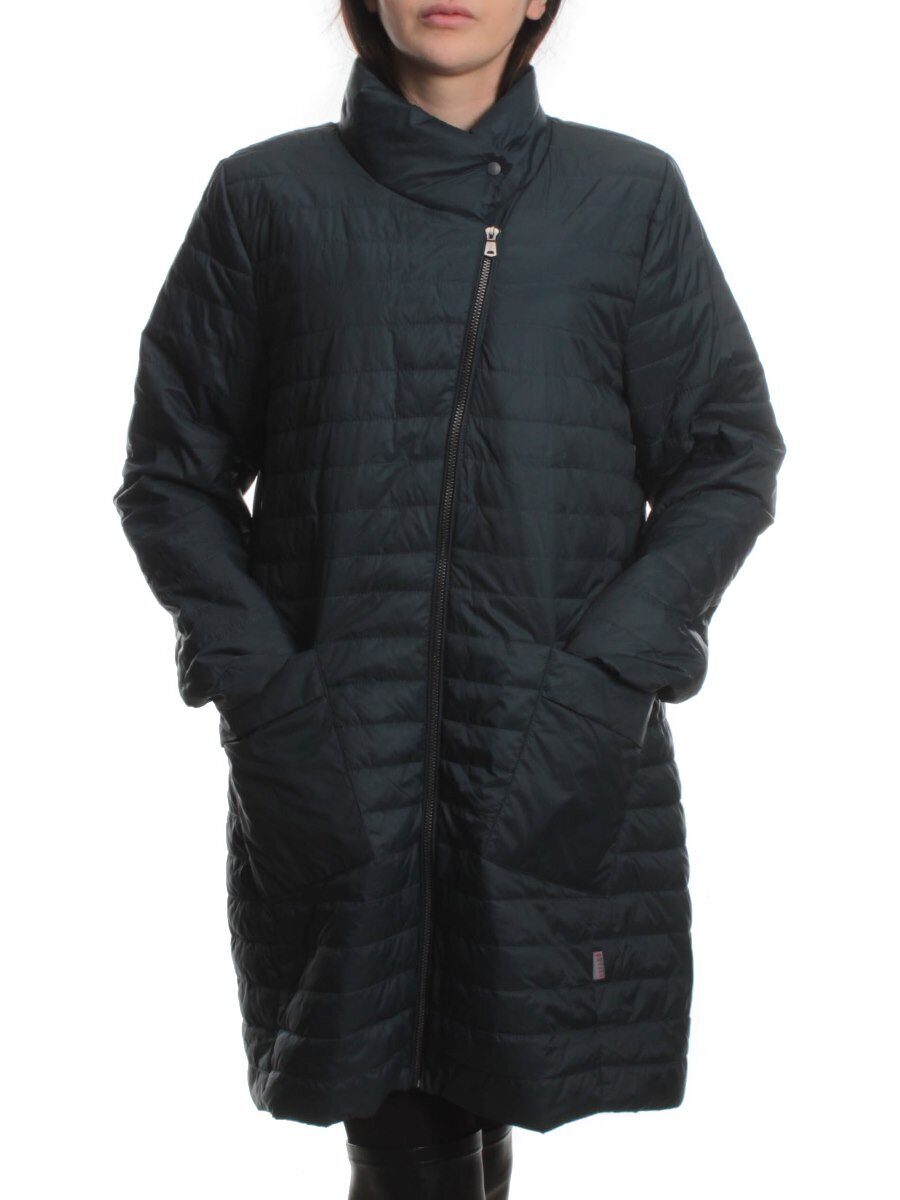 K-532 DK. TURQUOISE Куртка демисезонная стеганая женская (70 гр. холлофайбер)