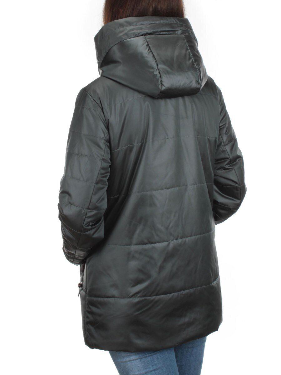 BM-1100 DK. GREEN Куртка демисезонная женская АЛИСА (100 гр. синтепон)