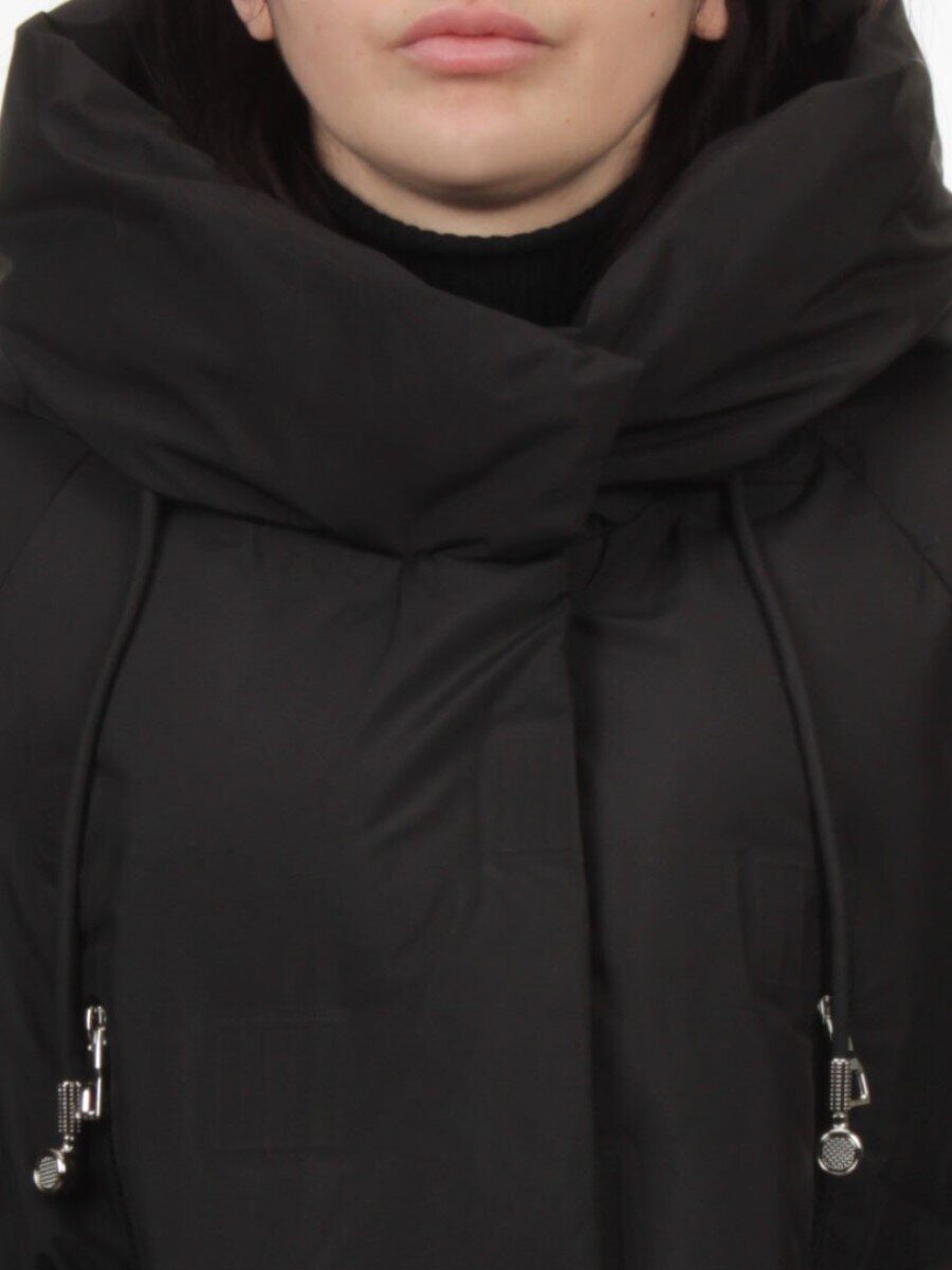 280 BLACK Куртка зимняя облегченная женская (100 гр. холлофайбер)