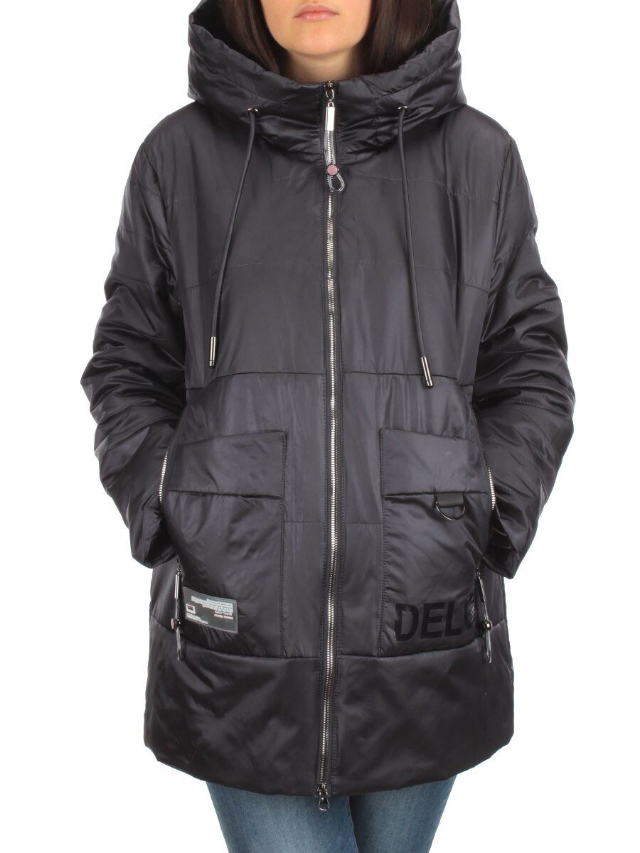 BM-1100 DK. VIOLET Куртка демисезонная женская АЛИСА (100 гр. синтепон)