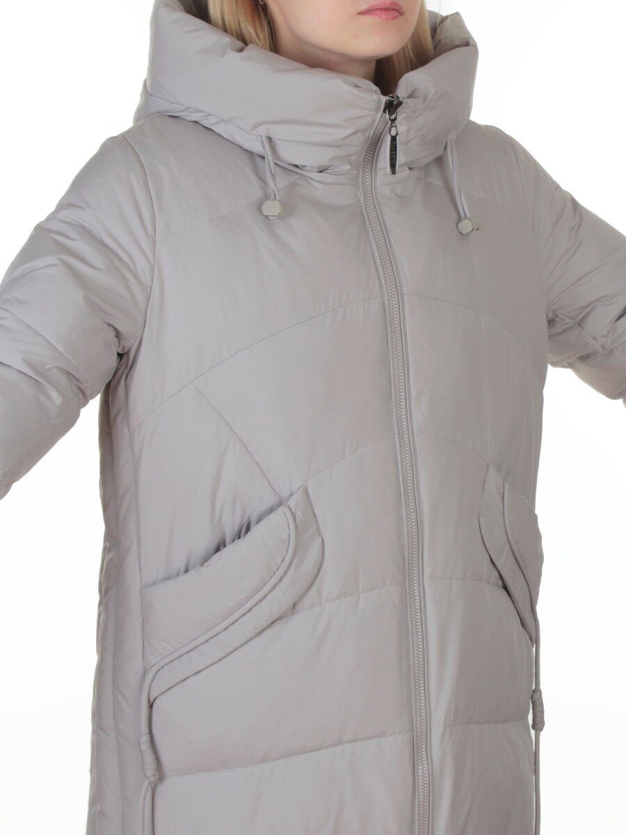 A622 LT. GRAY Куртка зимняя женская (200 гр. био-пух)