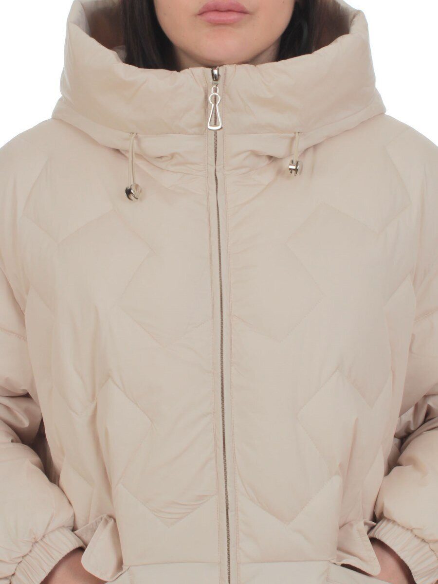 2309 BEIGE Куртка зимняя женская (200 гр. холлофайбер)