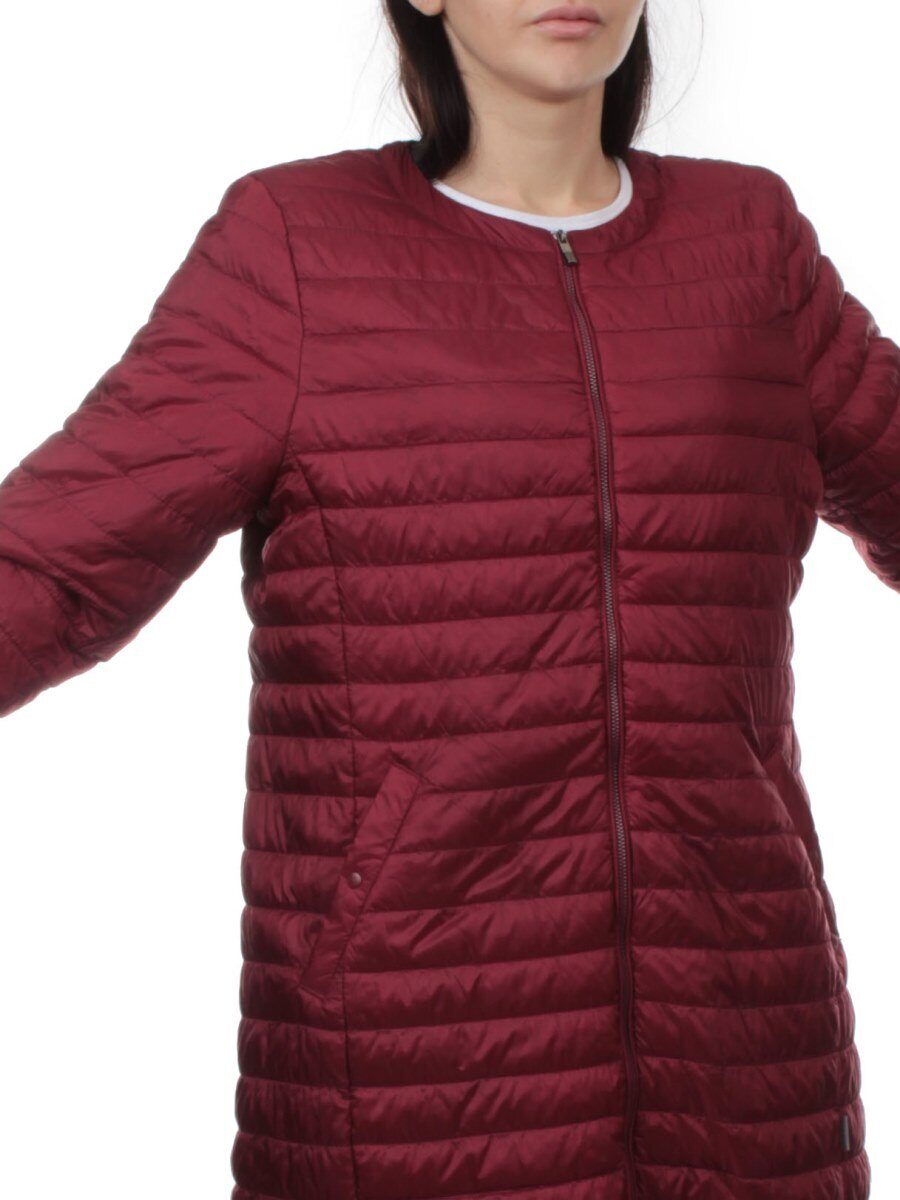 K-528 VINOUS Куртка демисезонная стеганая женская (70 гр. холлофайбер)