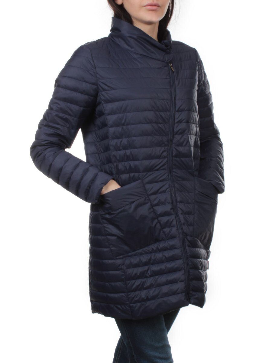 K-531 DK. BLUE Куртка демисезонная стеганая женская (70 гр. холлофайбер)