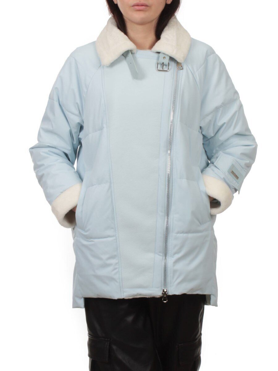S24-263 BLUE Куртка демисезонная женская (100 гр. холлофайбер)