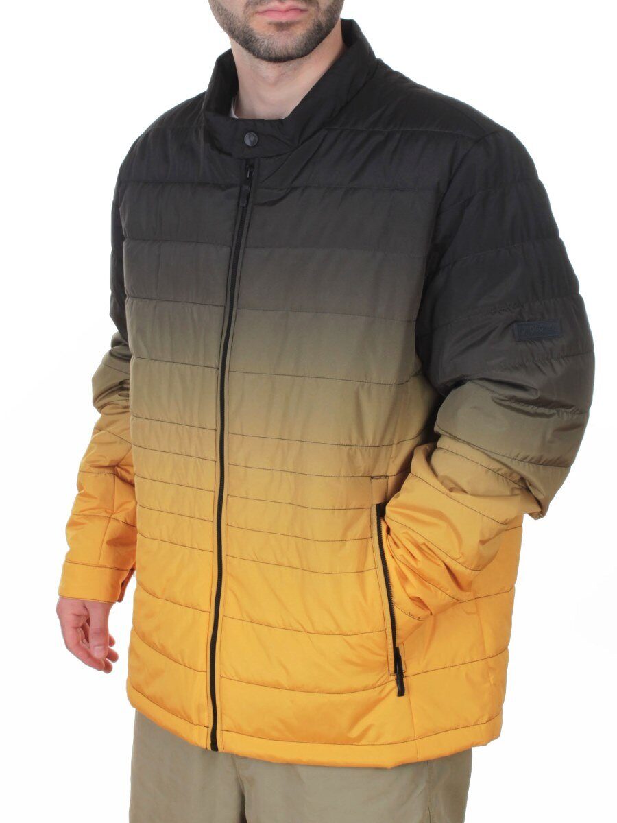 8341L GREEN/YELLOW Куртка мужская демисезонная (100 гр. синтепон)