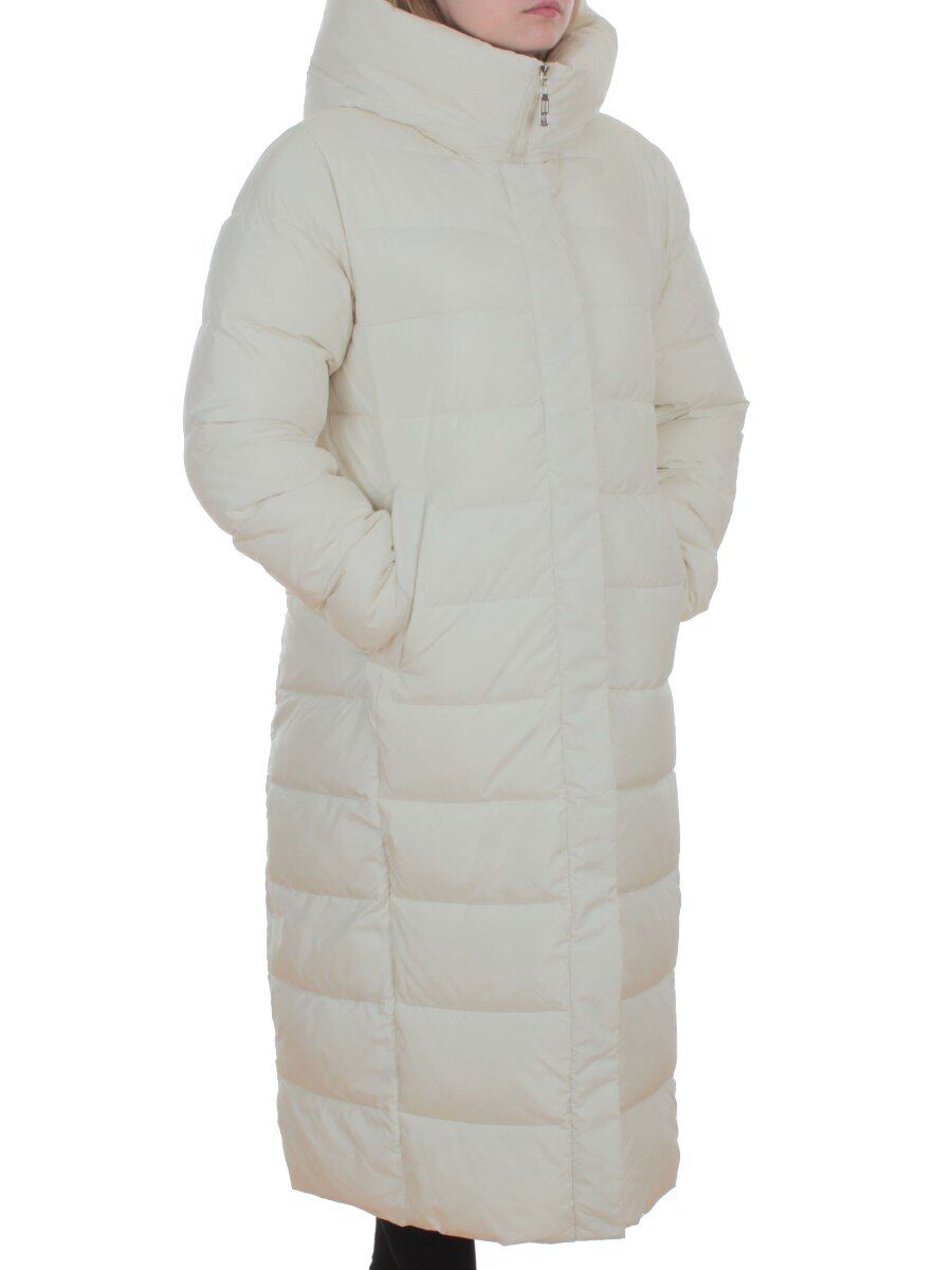 2037 MILK Пальто зимнее женское (200 гр. холлофайбер)