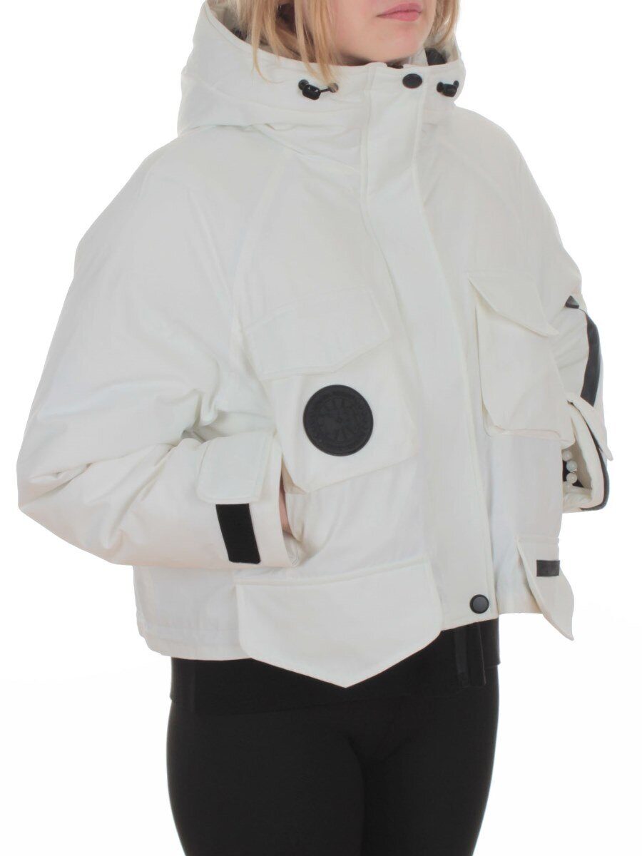 H24-280 WHITE Куртка пуховая женская (белый утиный пух)