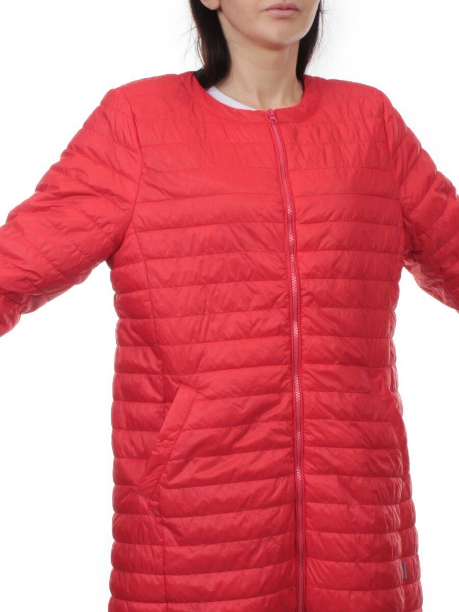 K-528 RED Куртка демисезонная стеганая женская (70 гр. холлофайбер)