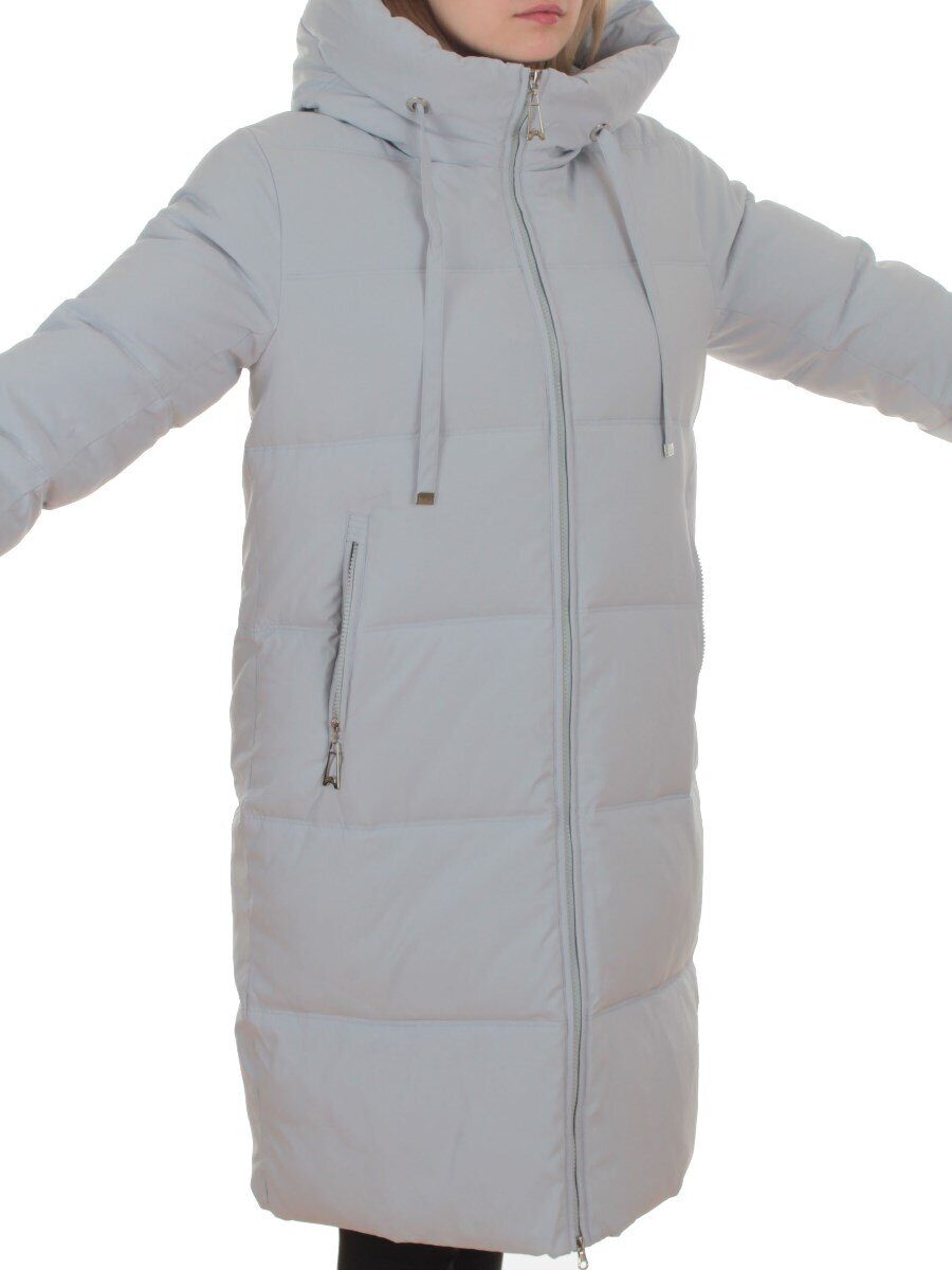 235 LT. BLUE Пальто зимнее женское (200 гр. холлофайбер)