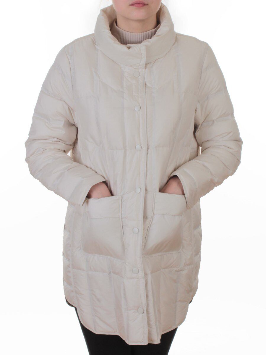 8811 MILK Куртка пуховая облегченная женская (утиный пух)