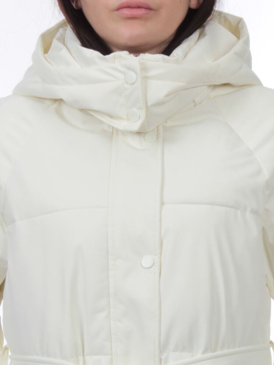 S24-299 MILK Куртка демисезонная женская (100 гр. холлофайбер)