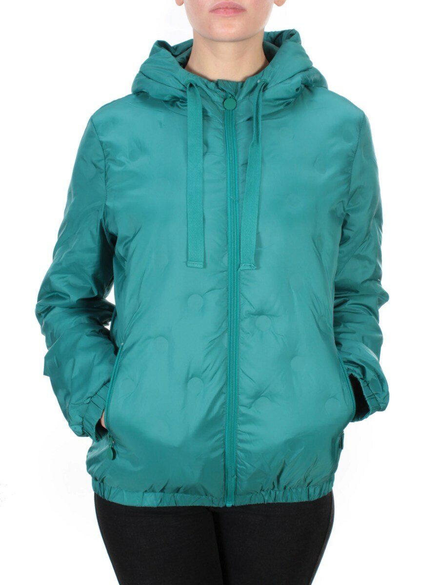 9307 GREEN Куртка демисезонная женская RIKA (100 гр. синтепон)