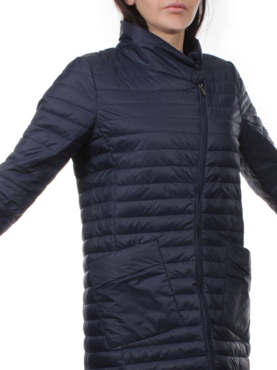 K-531 DK. BLUE Куртка демисезонная стеганая женская (70 гр. холлофайбер)