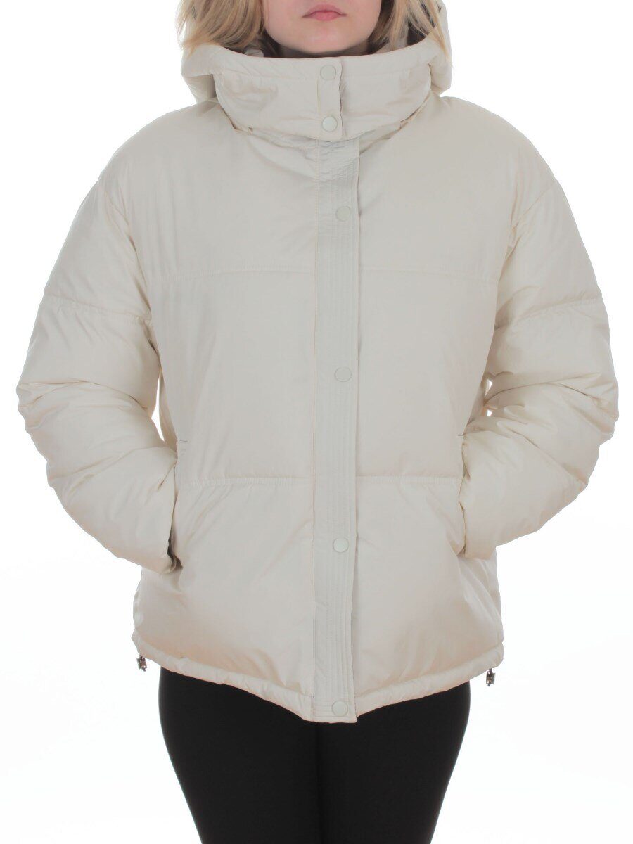 S24-292 MILK Куртка зимняя женская (150 гр. холлофайбер)