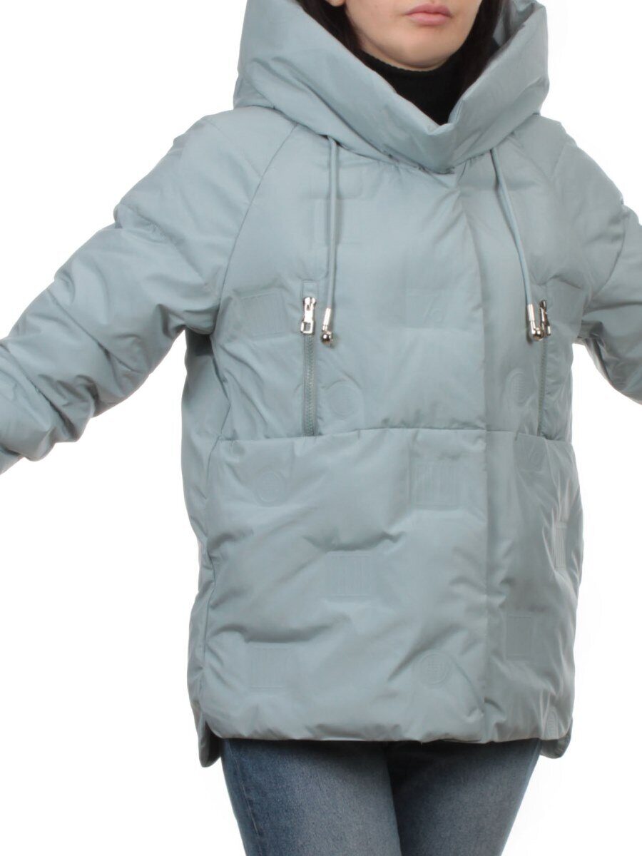 280 GRAY BLUE Куртка зимняя облегченная женская (100 гр. холлофайбер)