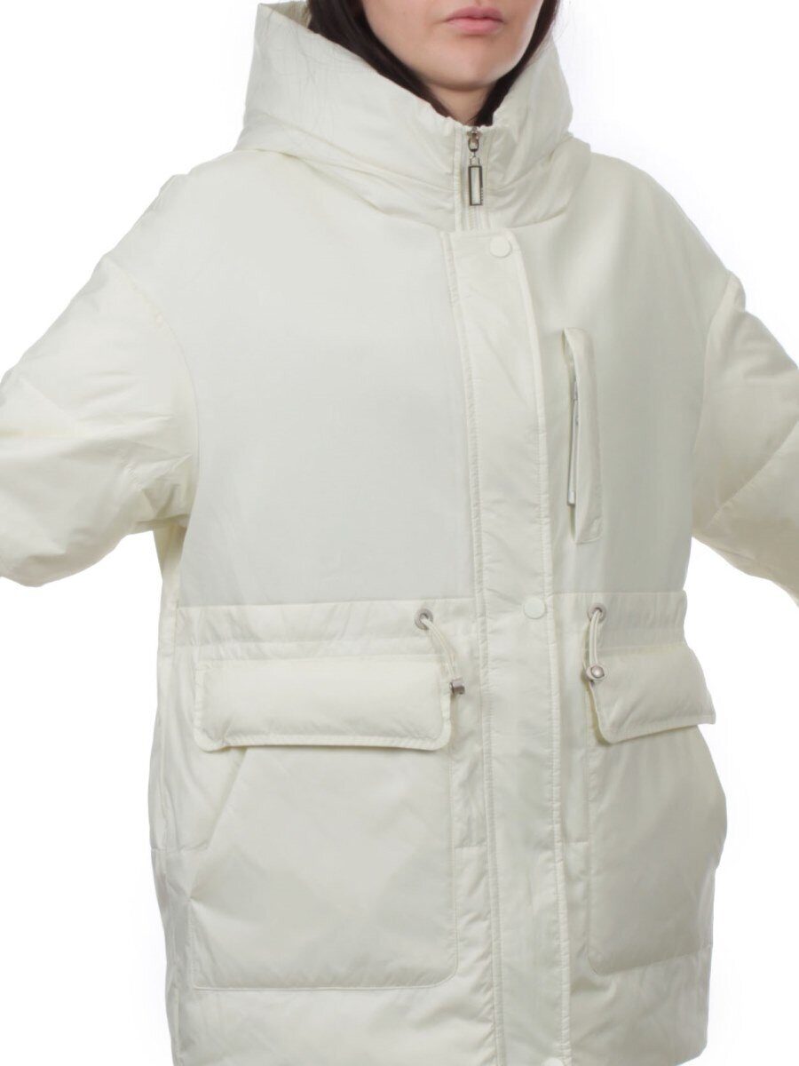 M24-211 MILK Куртка демисезонная женская (100 гр. холлофайбер)