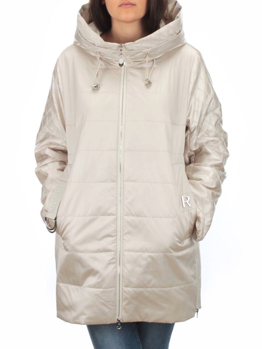 BM-81 LT. BEIGE Куртка демисезонная женская (100 гр. синтепон)