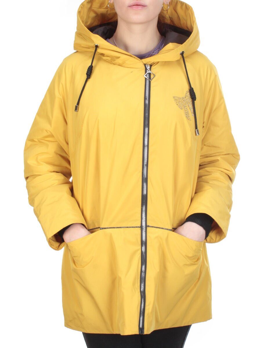 6233-2 YELLOW Куртка демисезонная женская AMAZING (100 гр.синтепона)
