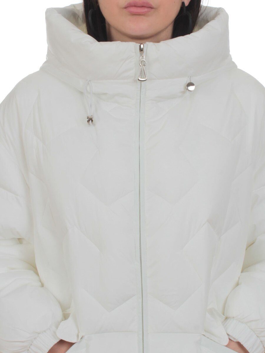 2309 WHITE Куртка зимняя женская (200 гр. холлофайбер)