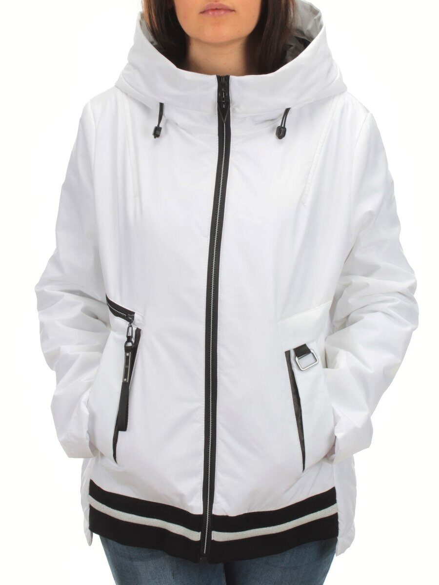 H9270 WHITE Куртка демисезонная женская (100 гр. синтепон)
