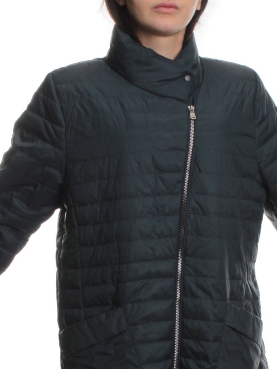 K-532 DK. TURQUOISE Куртка демисезонная стеганая женская (70 гр. холлофайбер)