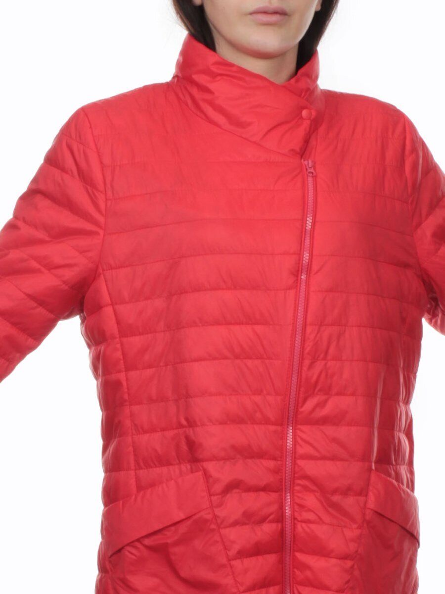 K-532 RED Куртка демисезонная стеганая женская (70 гр. холлофайбер)