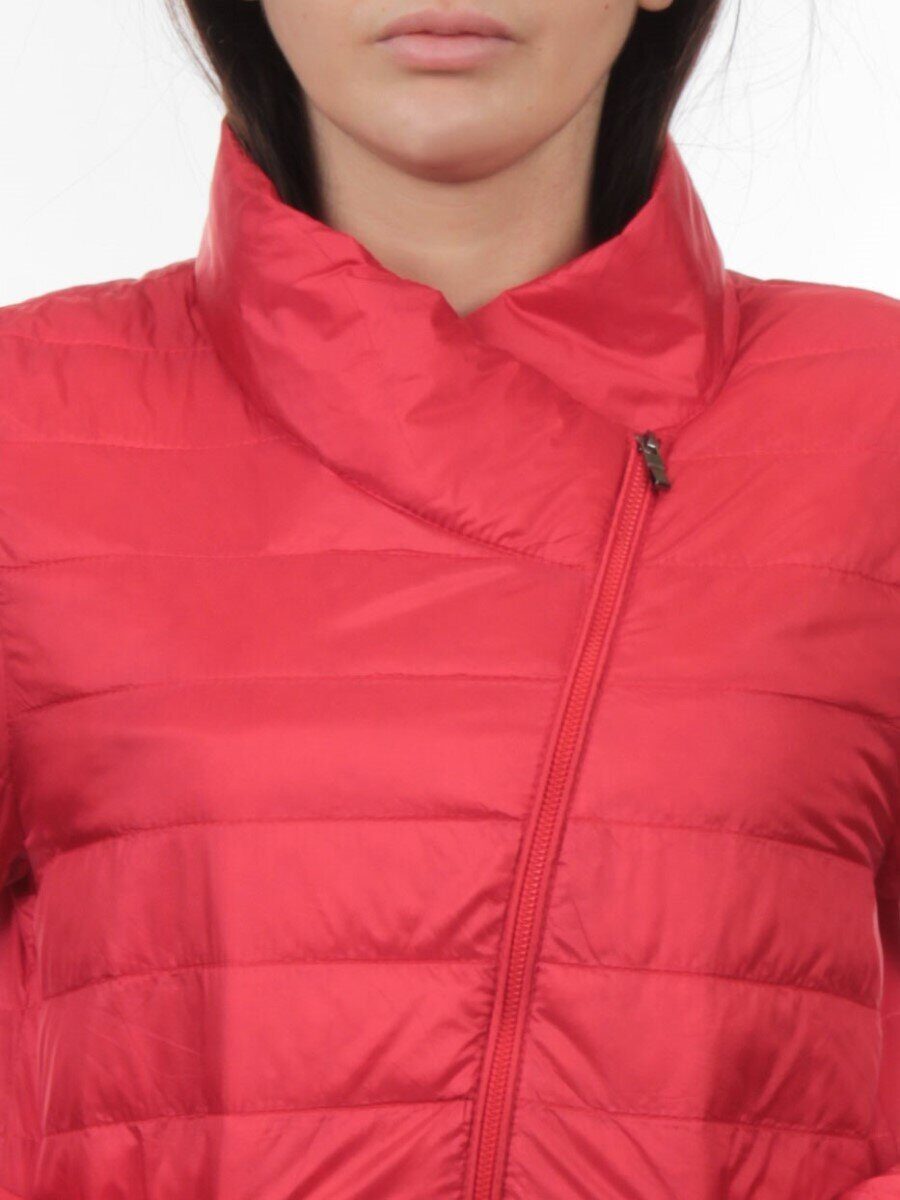 K-634 RED Куртка демисезонная стеганая женская (70 гр. холлофайбер)